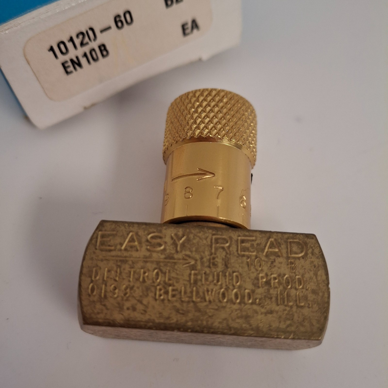 EN10B DELTROL 10120-60 EASY READ FLOW CONTROL VALVE