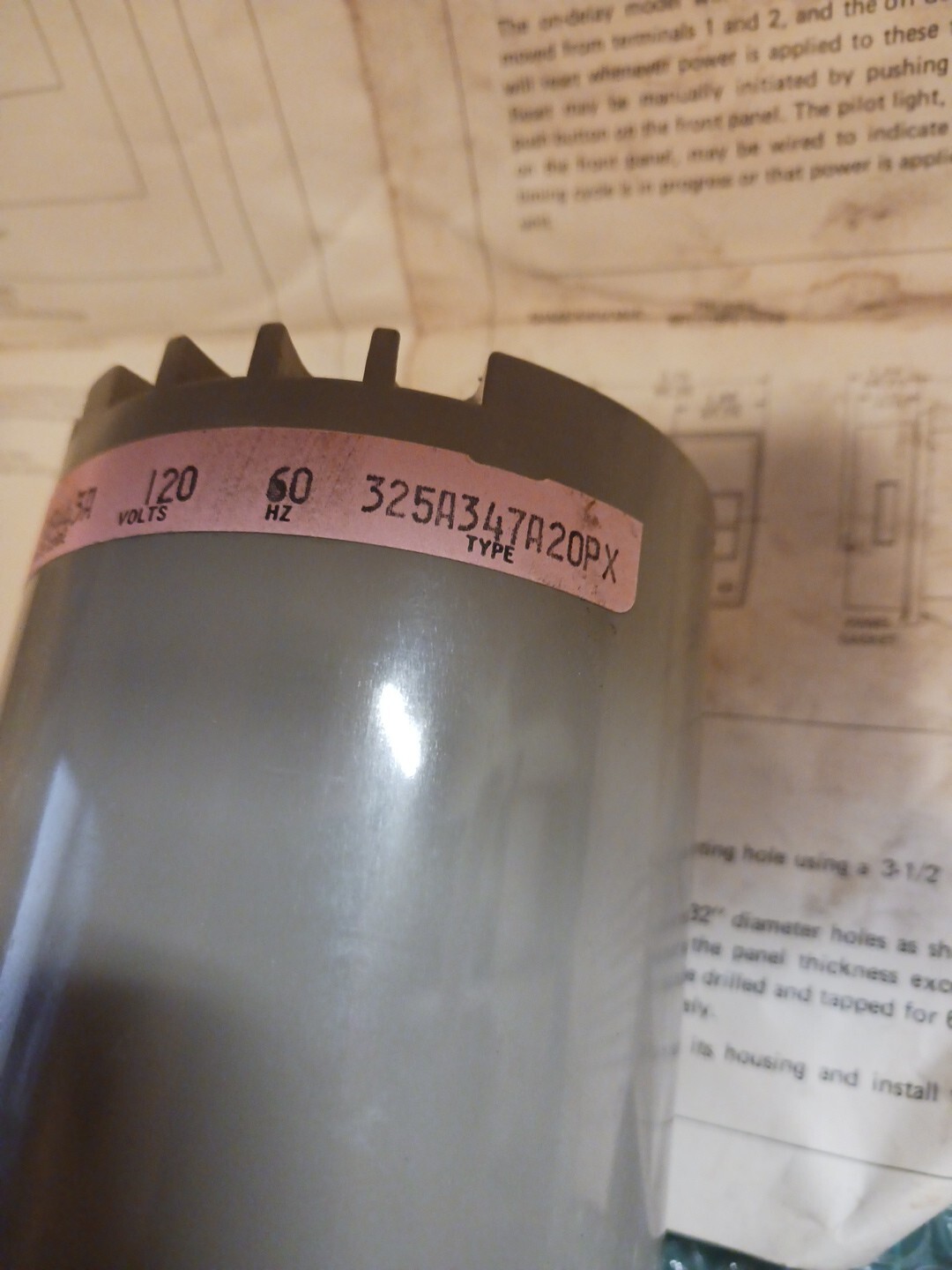 ATC 325A Tankard Timer 325A347A20PX 1-999.9 Seconds minutes & Hours