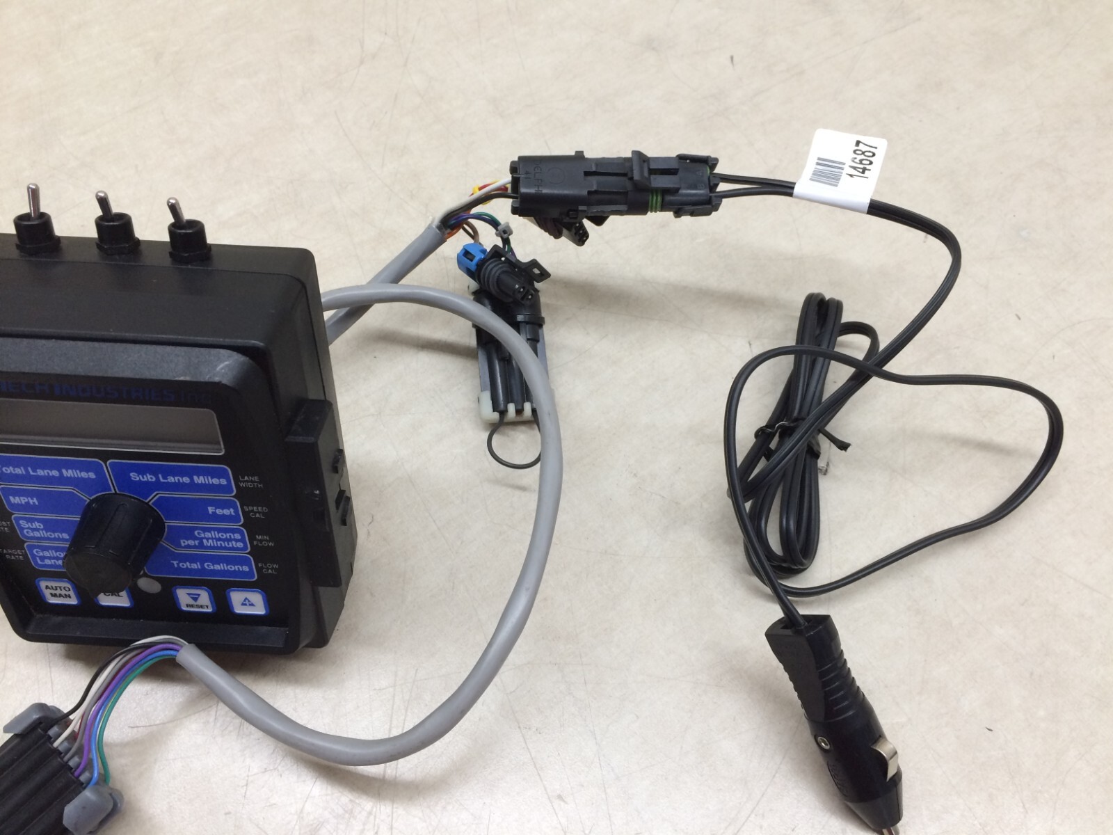 Varitech Micro-Trak MT-403V Electronic Control System Rate Controller