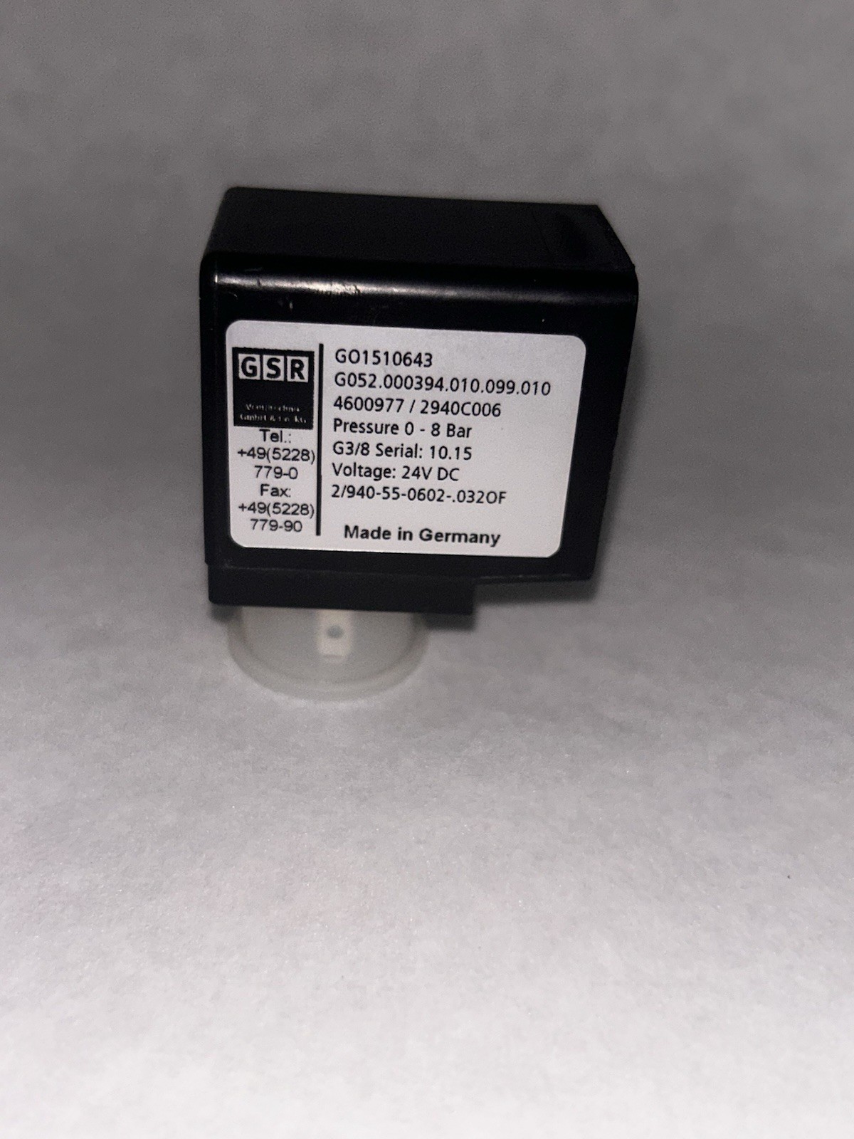 1pc FOR GSR Solenoid Coil K0510310 24V – 11W DC24V