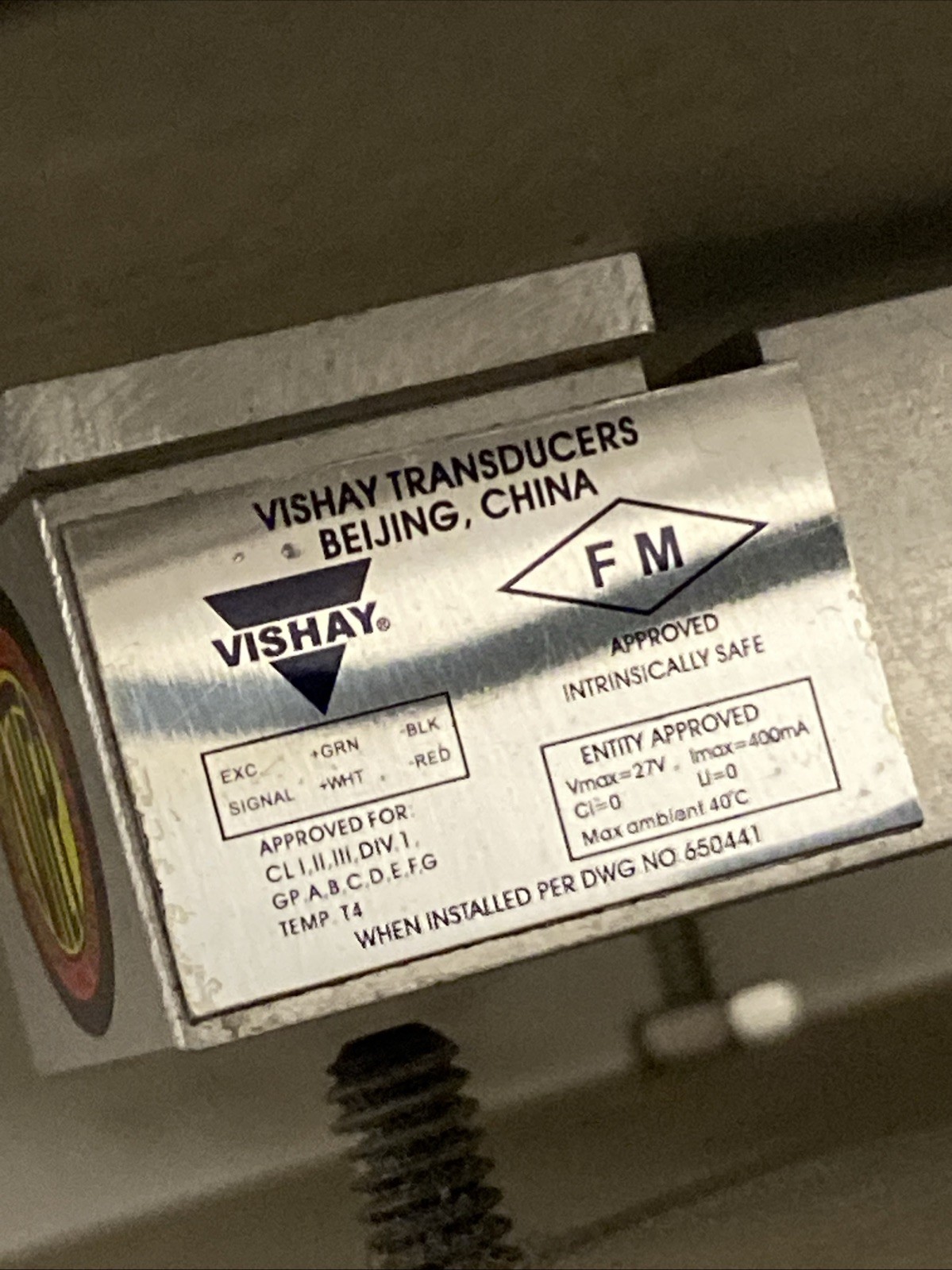 GSA Digital Weight Indicator Series 460 Scale Berne Calibrated 50lb Vishay