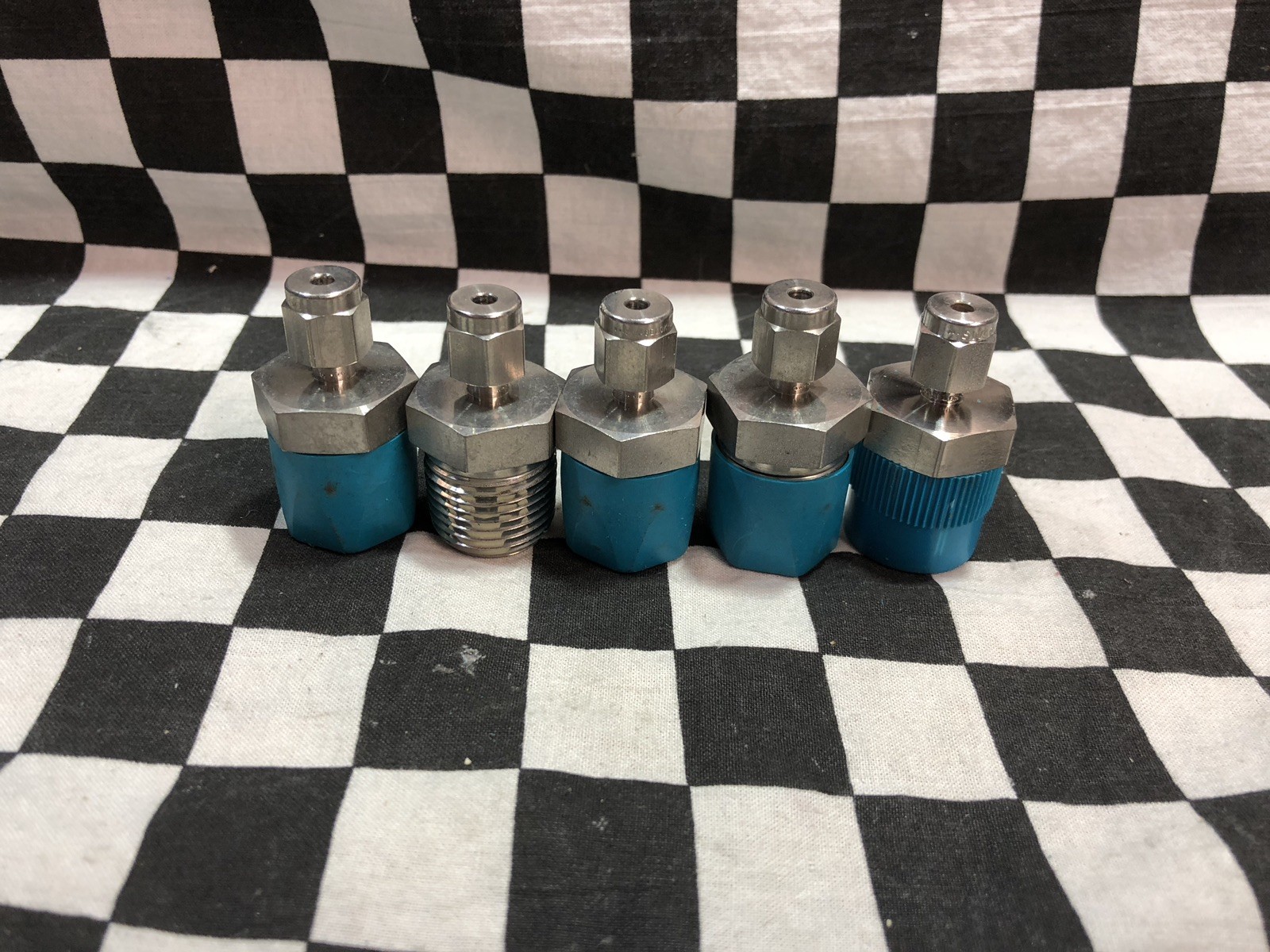 5x SWAGELOK Male Connector 1/8” Comp X 1/2” NPT, SS-200-1-8, SHIPSAMEDAY#M34