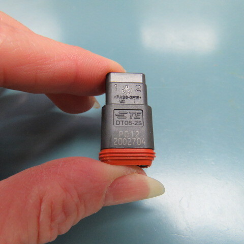 DEUTSCH DT06-2S-P012 Qty of 12 per Lot 2 position Rectangular Connectors – Ho