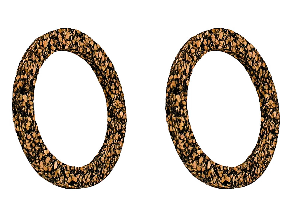 2 Gas Fuel Sediment Bowl Gaskets NAA9160A Cork Material Fits Ford 2N 8N 9N NAA