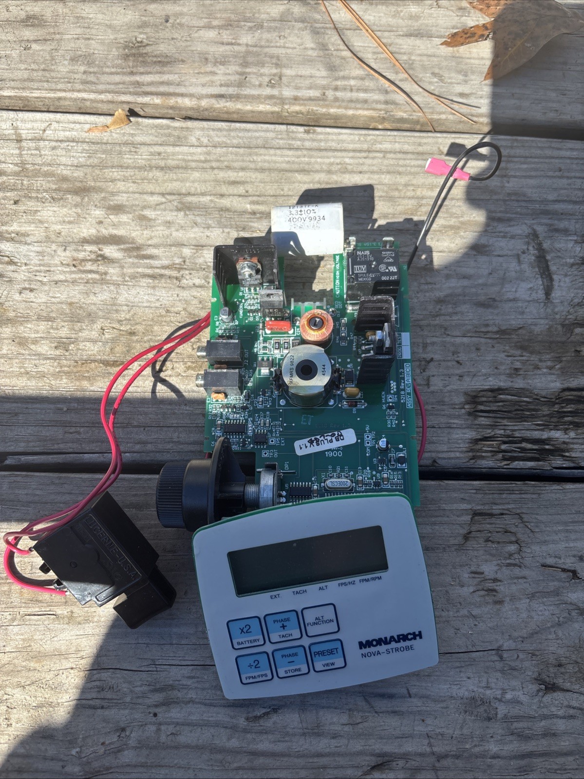 Monarch Nova Strobe BBX Rechargeable Stroboscope Control Board