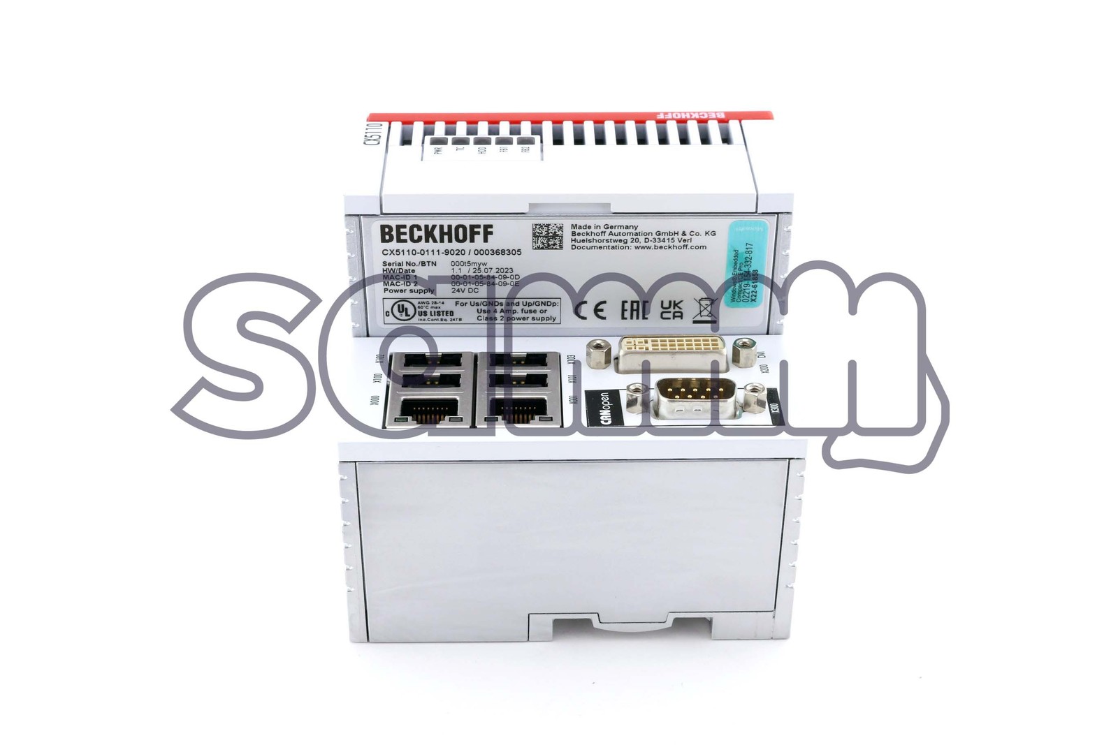 BECKHOFF CX5110-0111-9020/000368305 New