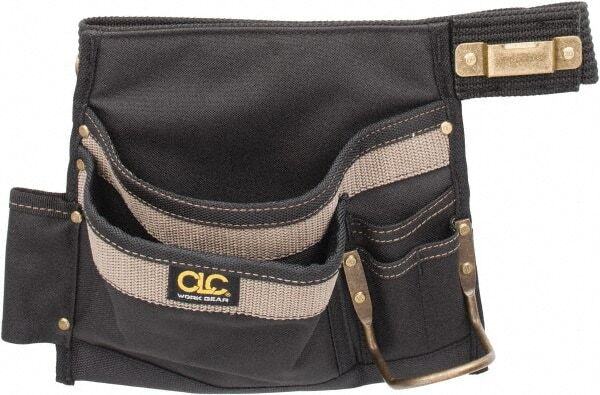 CLC 1245 46″ Max Waste Tool Belt 6 Pocket, 2″ Wide, Tan/Black, Polyester