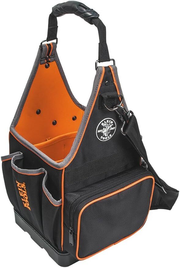 Klein Tools 554158-14 Tradesman Pro Organizer 8-Inch Tote Electrician’s Tool Bag