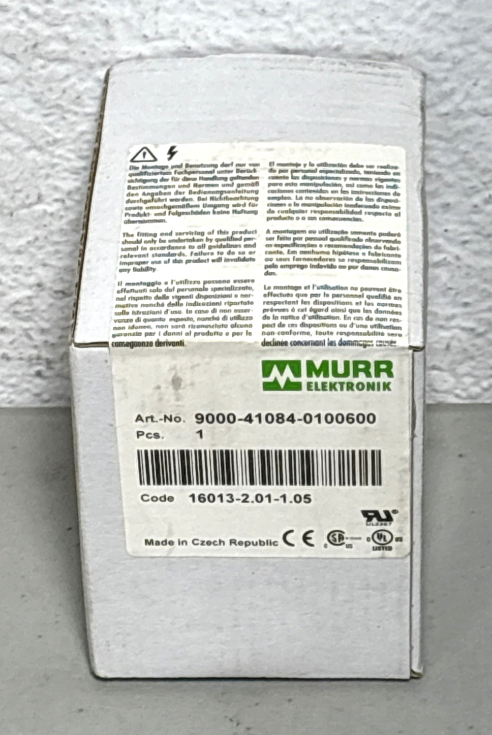 Murr Elektronik 9000-41084-0100600 MICO+ 4.6 Electronic Circuit Protect 4 CHAN.