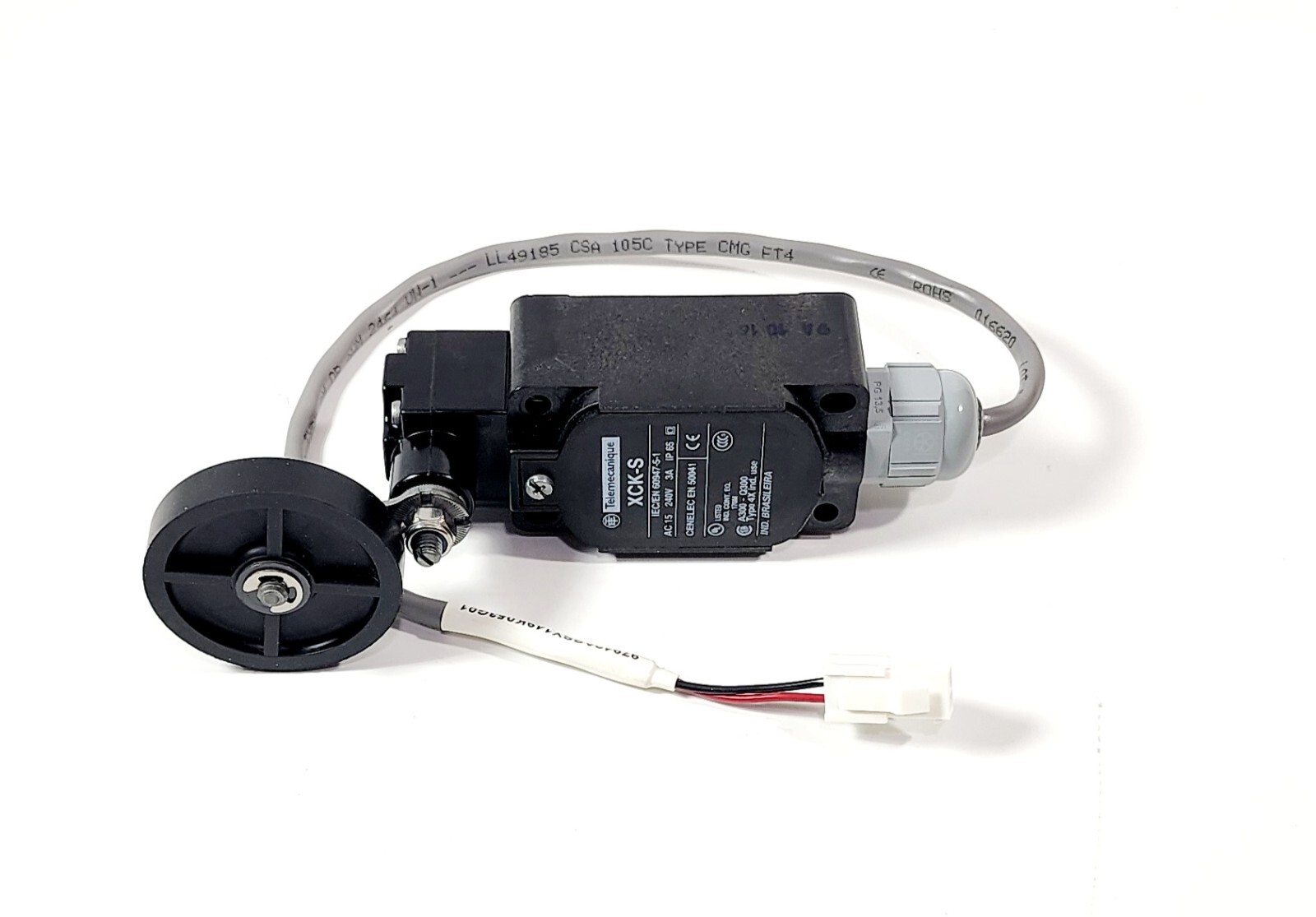 TELEMECANIQUE Tall Mail Piece Limited Switch Assembly, XCK-S, 240V, AC 15,