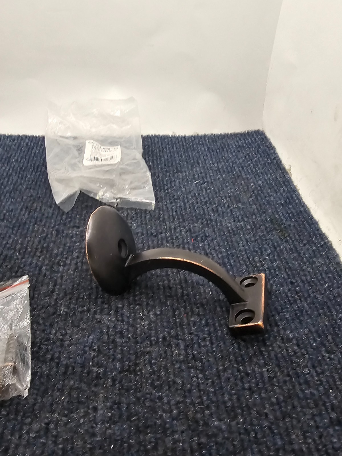 (QTY 3) Onward 2281ORB-V Heavy-Duty Handrail Bracket, Metal, Oil-Rubbed Bronze