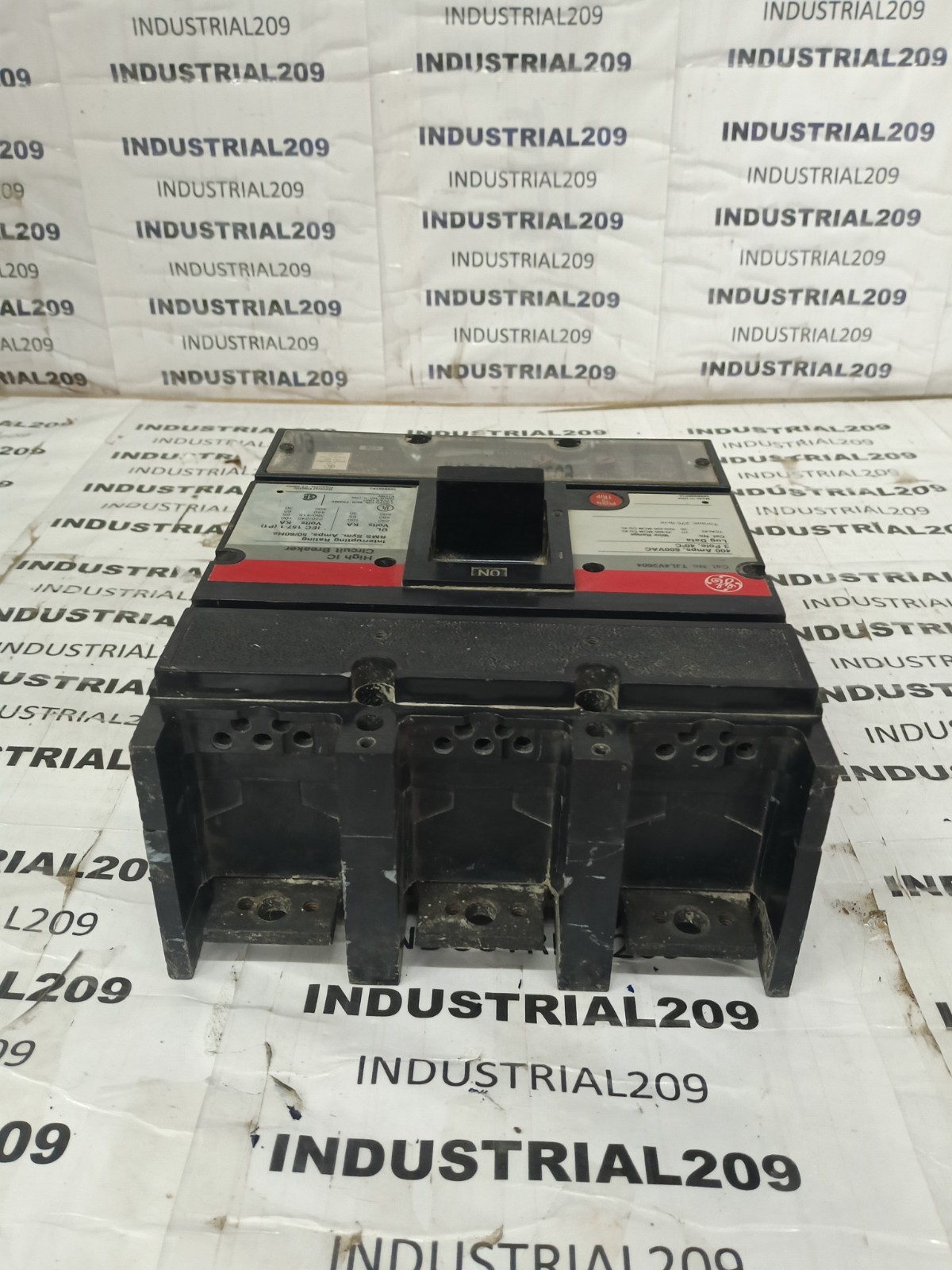 GE TJL4V2604 400A BREAKER 220/240V W/VERSA TRIP UNIT