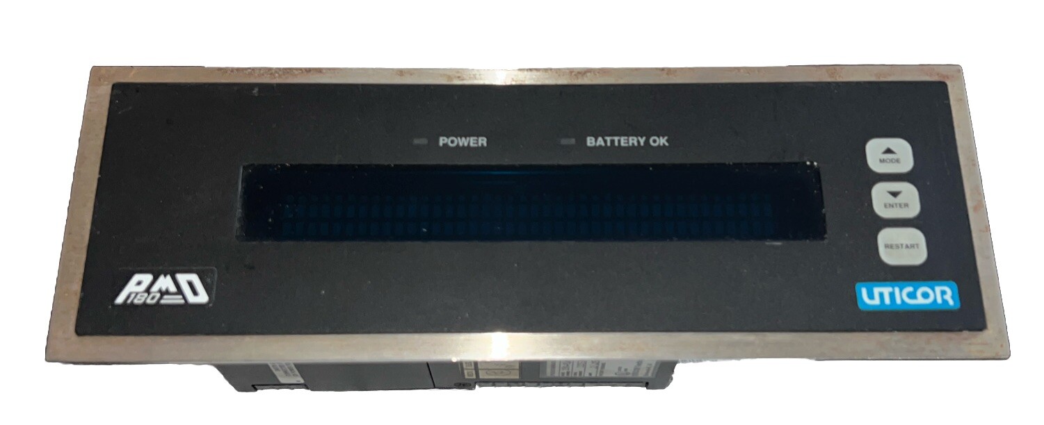 UTICOR 180-24A1S032E0 PMD 180 MESSAGE DISPLAY PANEL 115/230V-AC