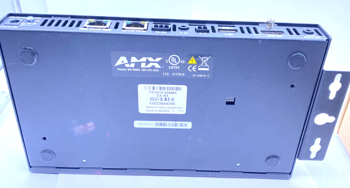 AMX Receiver Module DXLink HDMI-RX FG1010-500MX DX-RX Working
