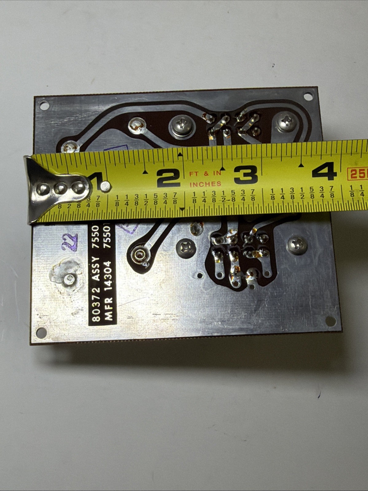 Radio System Circuit Board 80372 ASSY 755017A4620 w/ 2 HI-G RELAYS Mil Surplus!