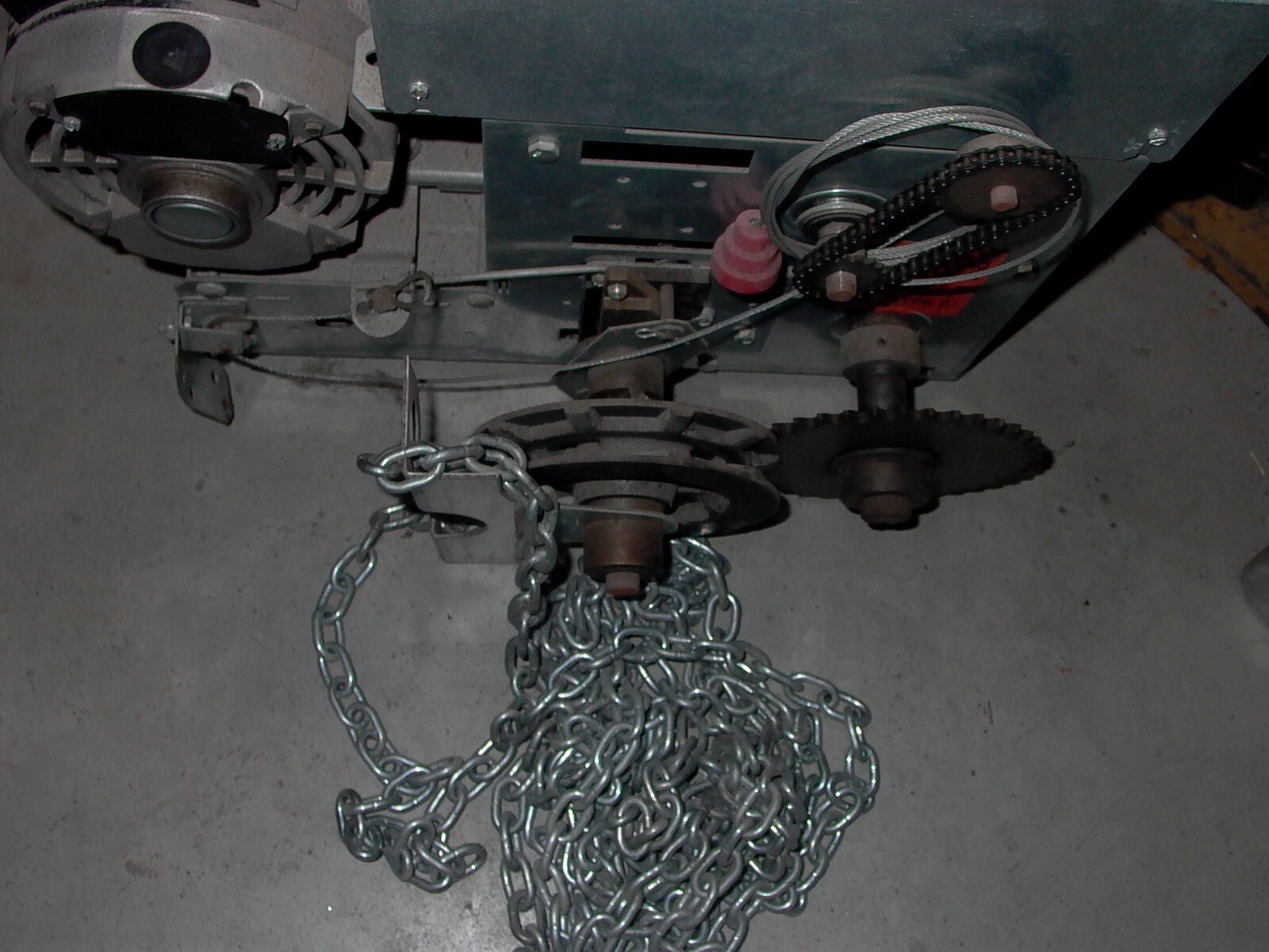 USED OVERHEAD COMMIECIAL DOOR OPNER 3PH 460V 1/2HP RG-523 EMAIL FOR PICK UP