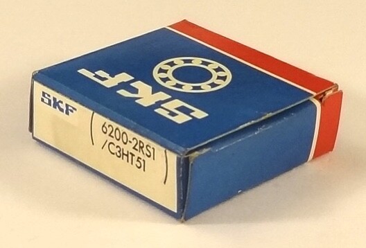 SKF 6200-2RS1/C3HT51 Bearing, New In Box