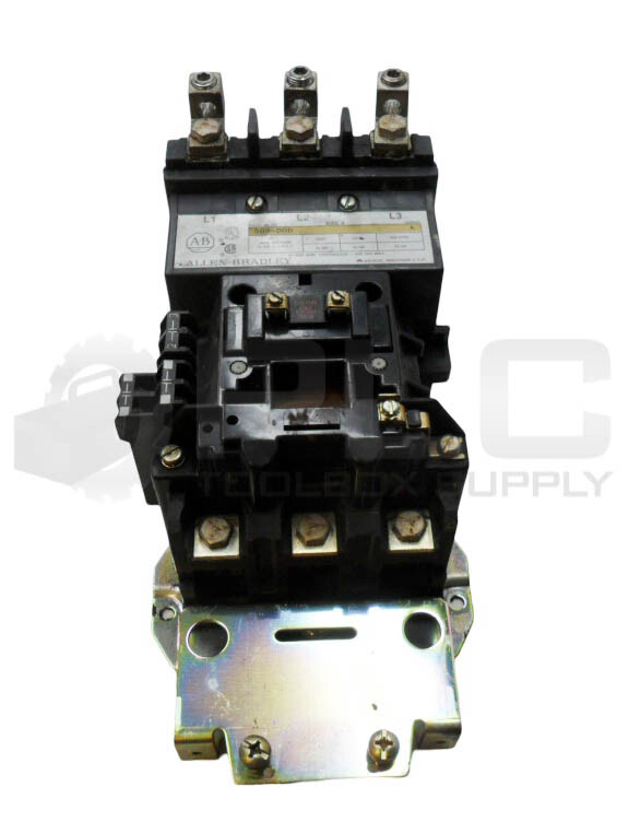 ALLEN BRADLEY 509-DOD /A CONTACTOR W/ CD236 W/ 595-AA /B W/ 595-A /B