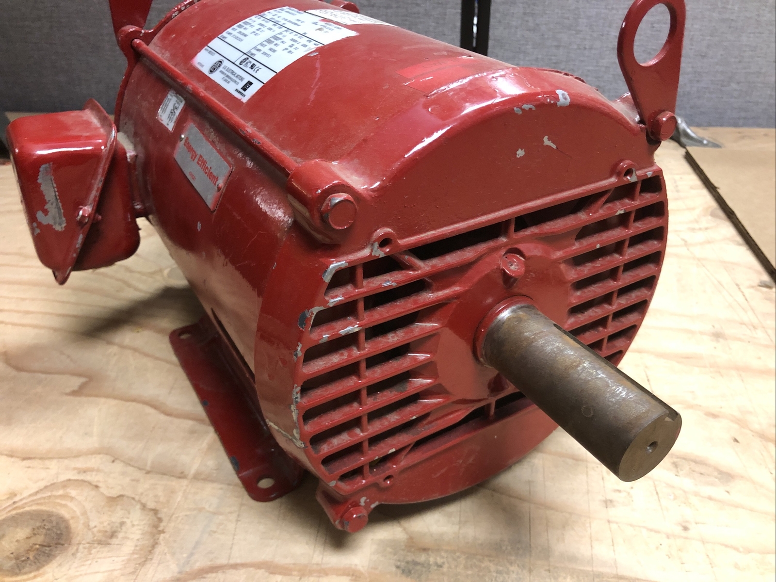 EMERSON/US MOTORS D10E2D ELECTRIC MOTOR 10 HP 1760/1445 RPM 3 PH 230/460 Respool