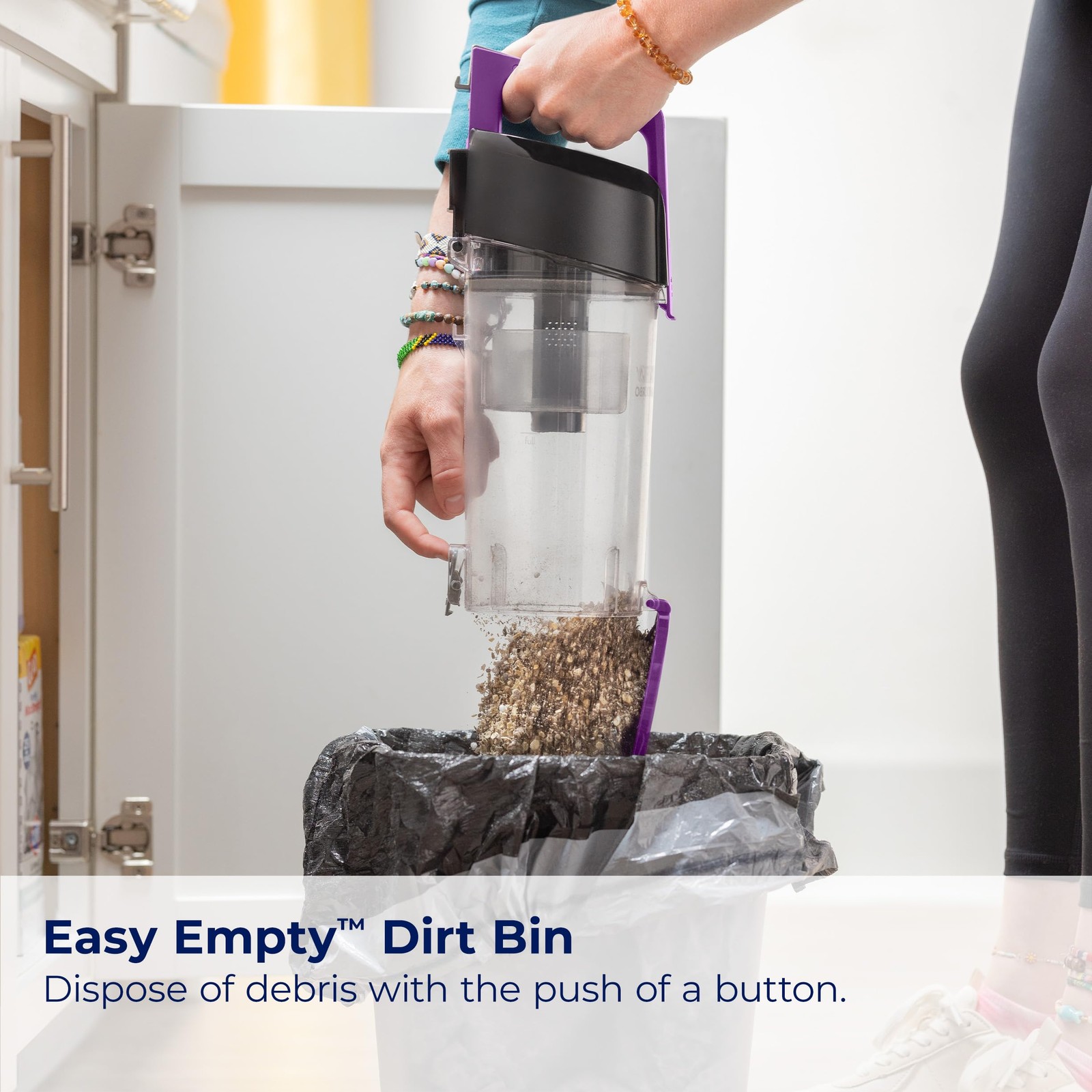 Bissell CleanView Compact Turbo Upright Vacuum with Quick Release Multicolor