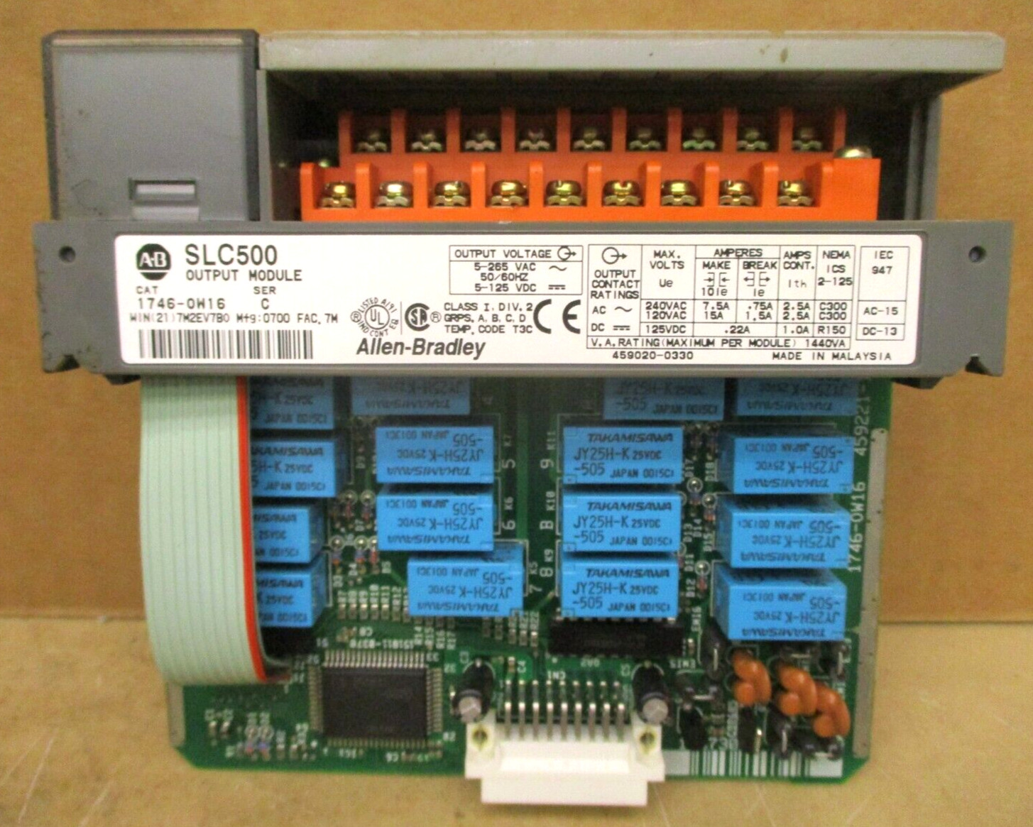 Allen-Bradley SLC 500 1746-P3 Ser A 1747-DCM Ser A 1747-SDN 48661GN