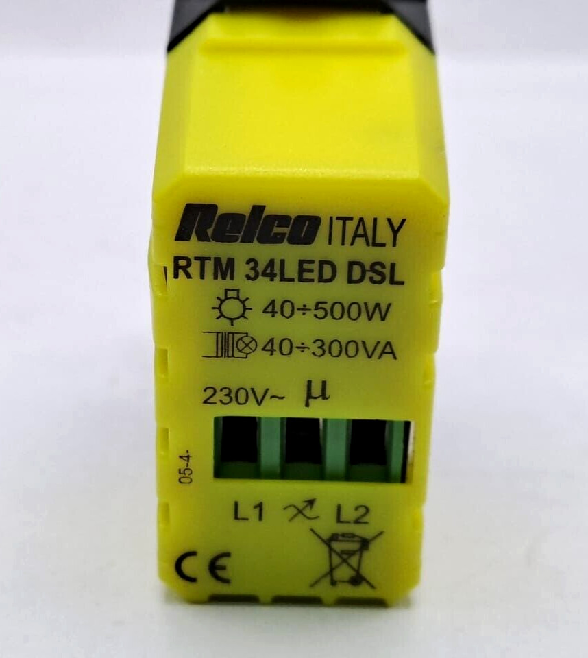 RELCO ITALY RTM34DSL DIMMER INTERFACE