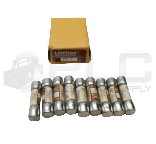 NEW BOX OF 9 BUSSMANN KTK 2 FAST ACTING FUSE 2A 600VAC