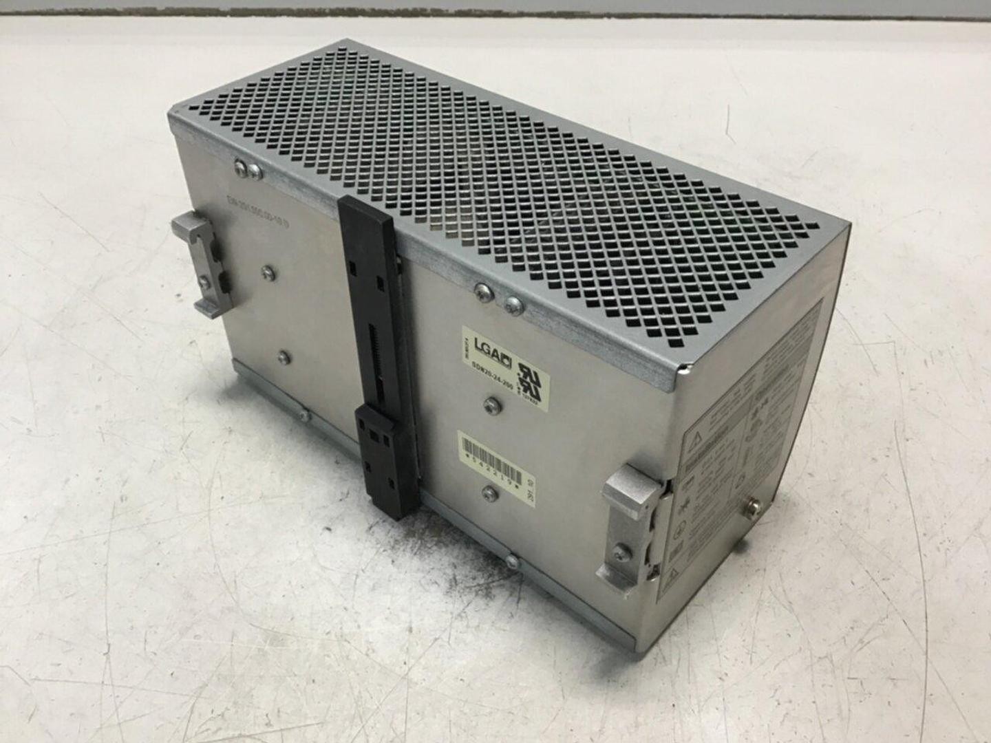 SOLA ELECTRIC Power Supply SDN20-24-200 Used #144460