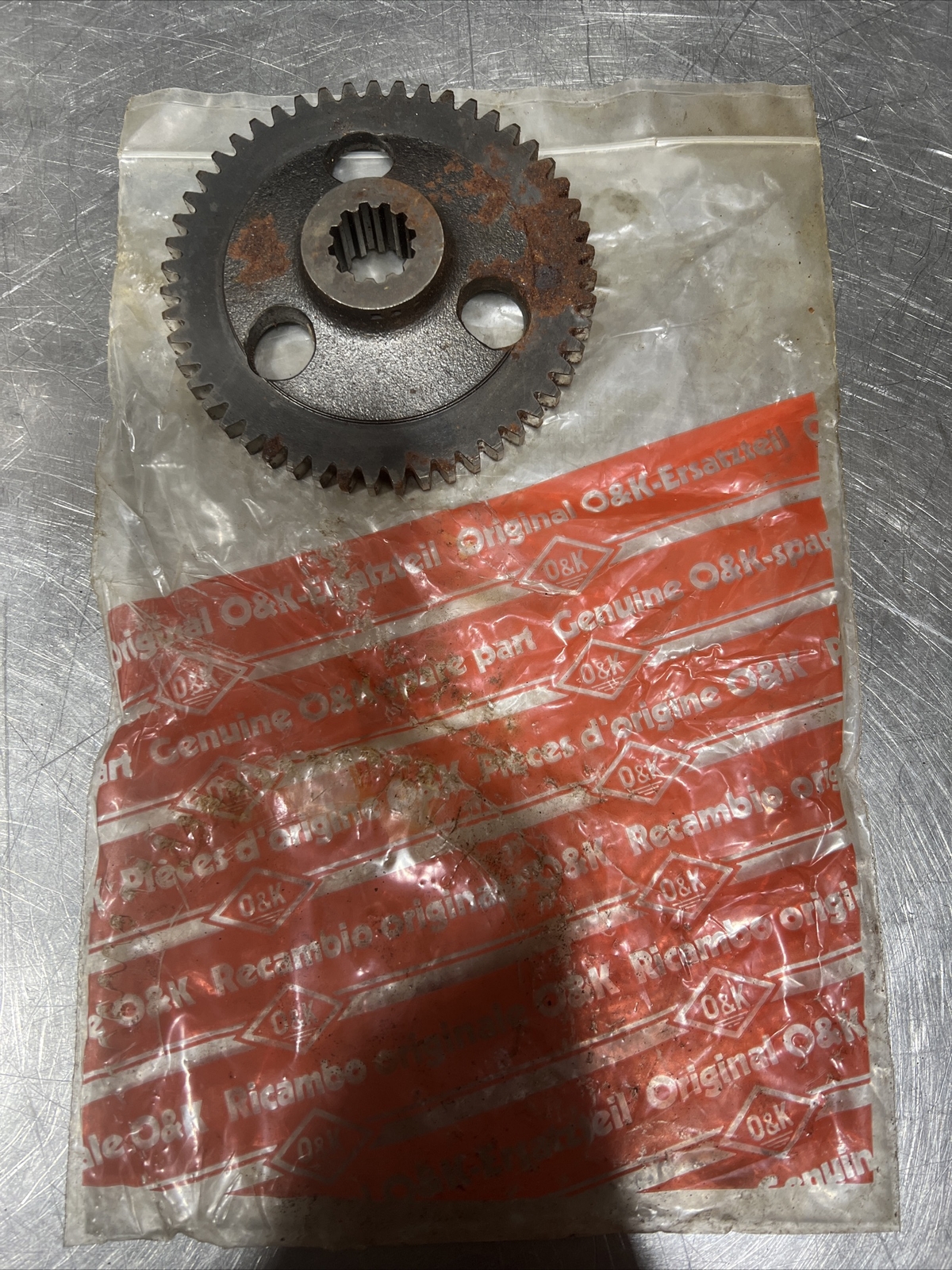 GENUINE TROJAN O&K GEAR NOS Surplus Time & Storage Worn