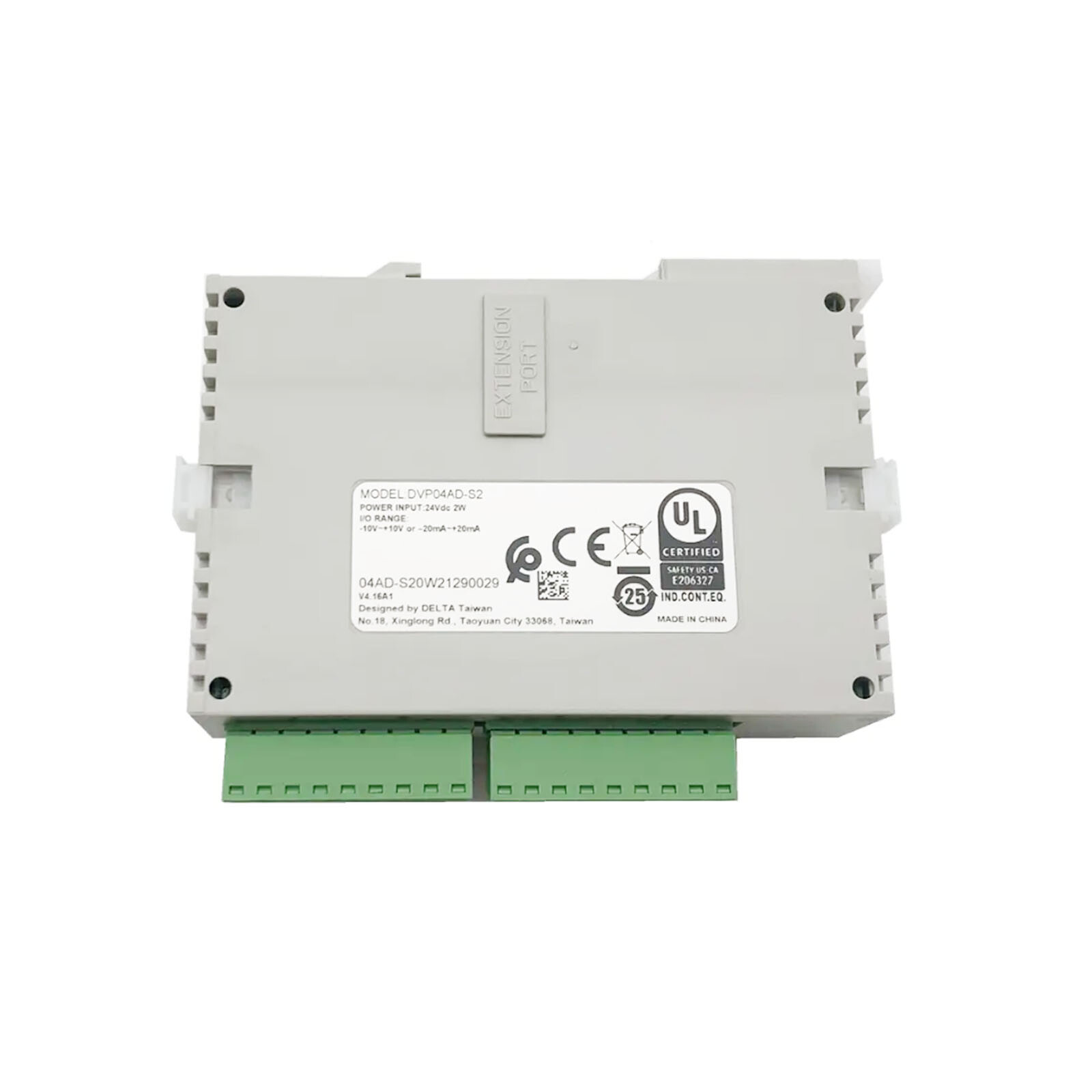 New In Box DELTA DVP04AD-S2 Analog Input Module – US Stock