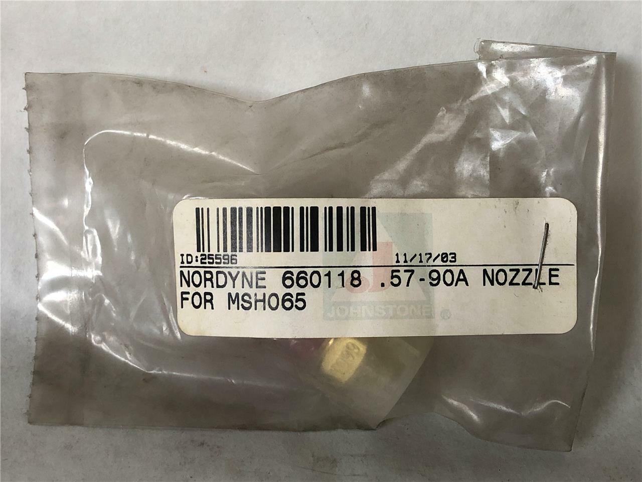 Nordyne 660118 .57-90A Nozzle for MSH065