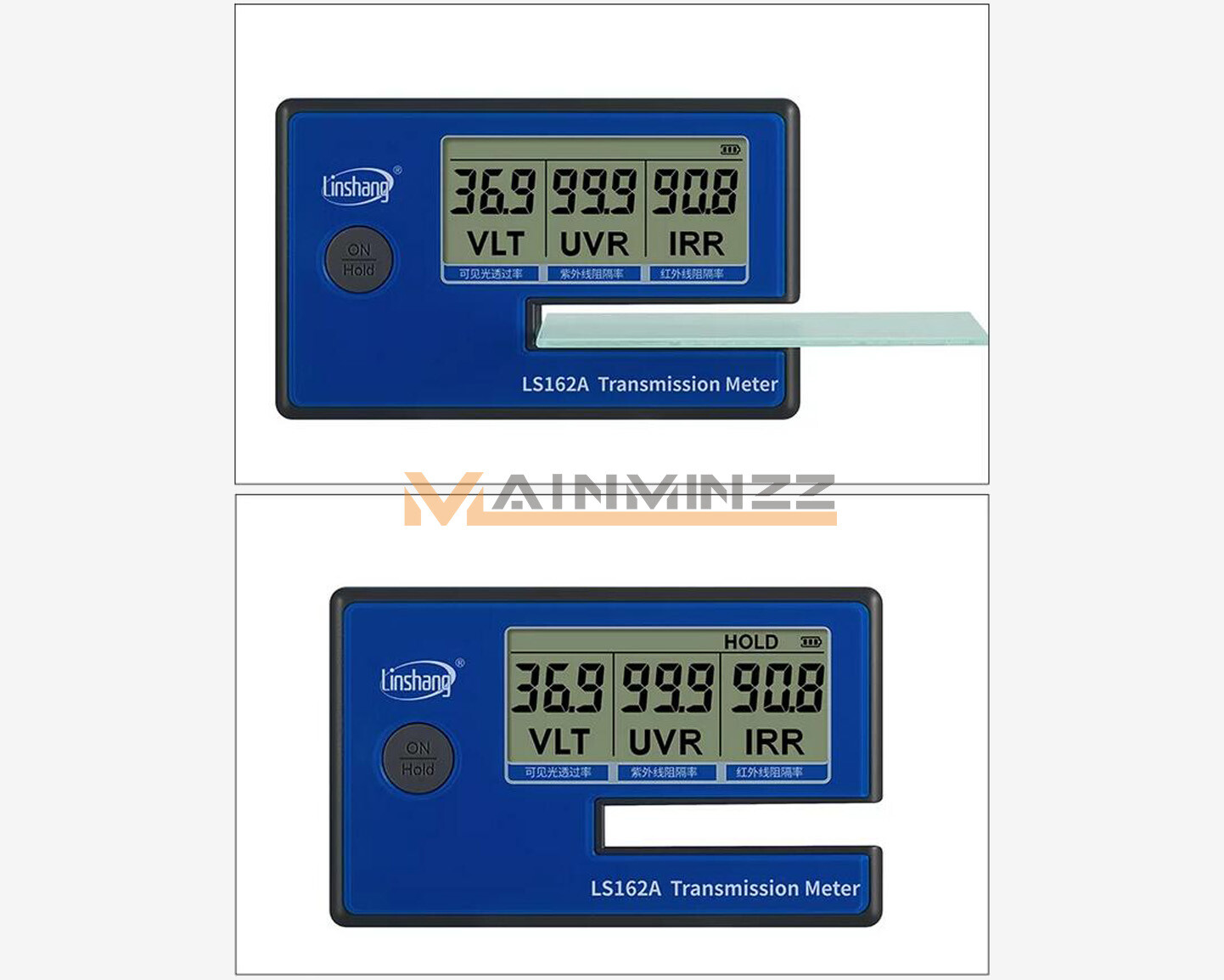 LS162A Handheld Window Film Transmission Meter IR UV rate Visible light 1400nm