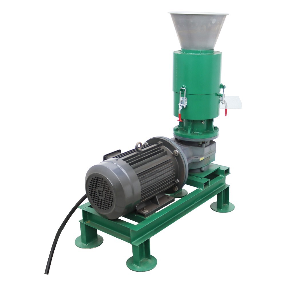 Electric Sawdust Pellet Mill Machine Wood/ Straw Pelletizer Granulator 220V