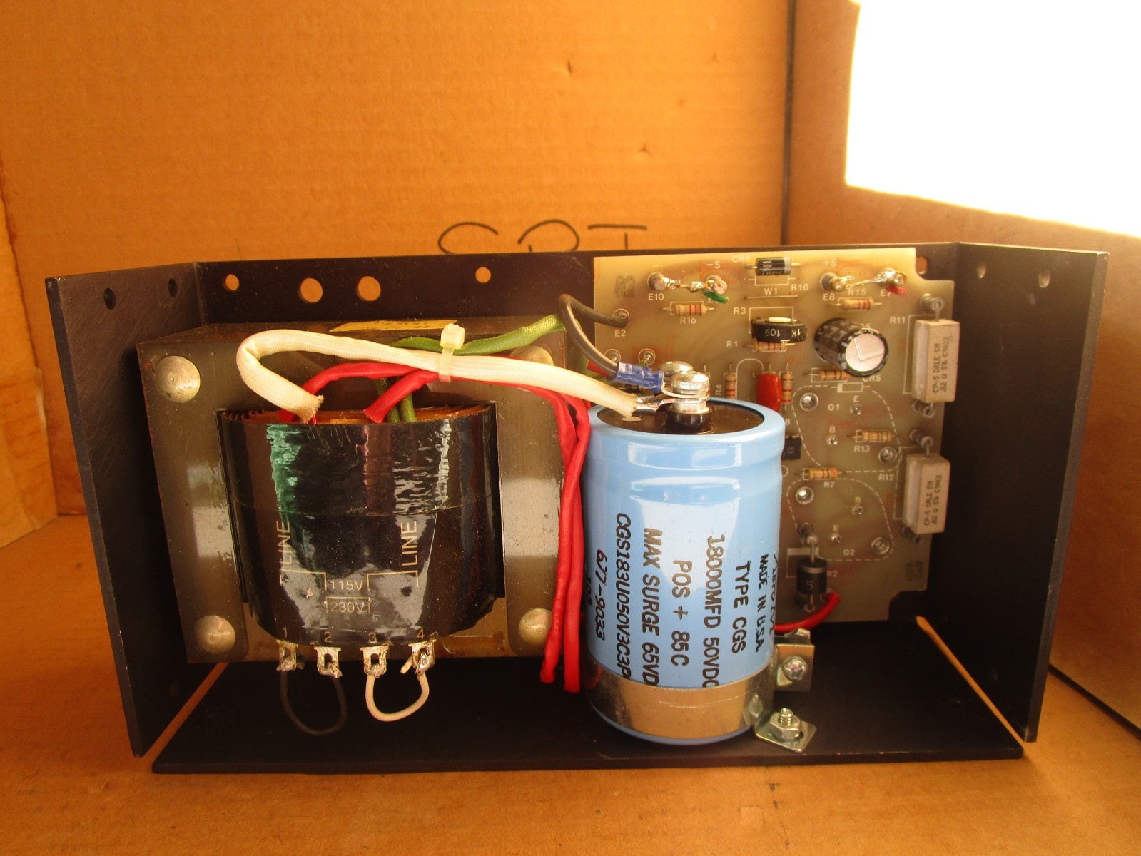 Elpac Power Supply SOLV60-24 SOLV6024 115/230 VAC 24 VDC New