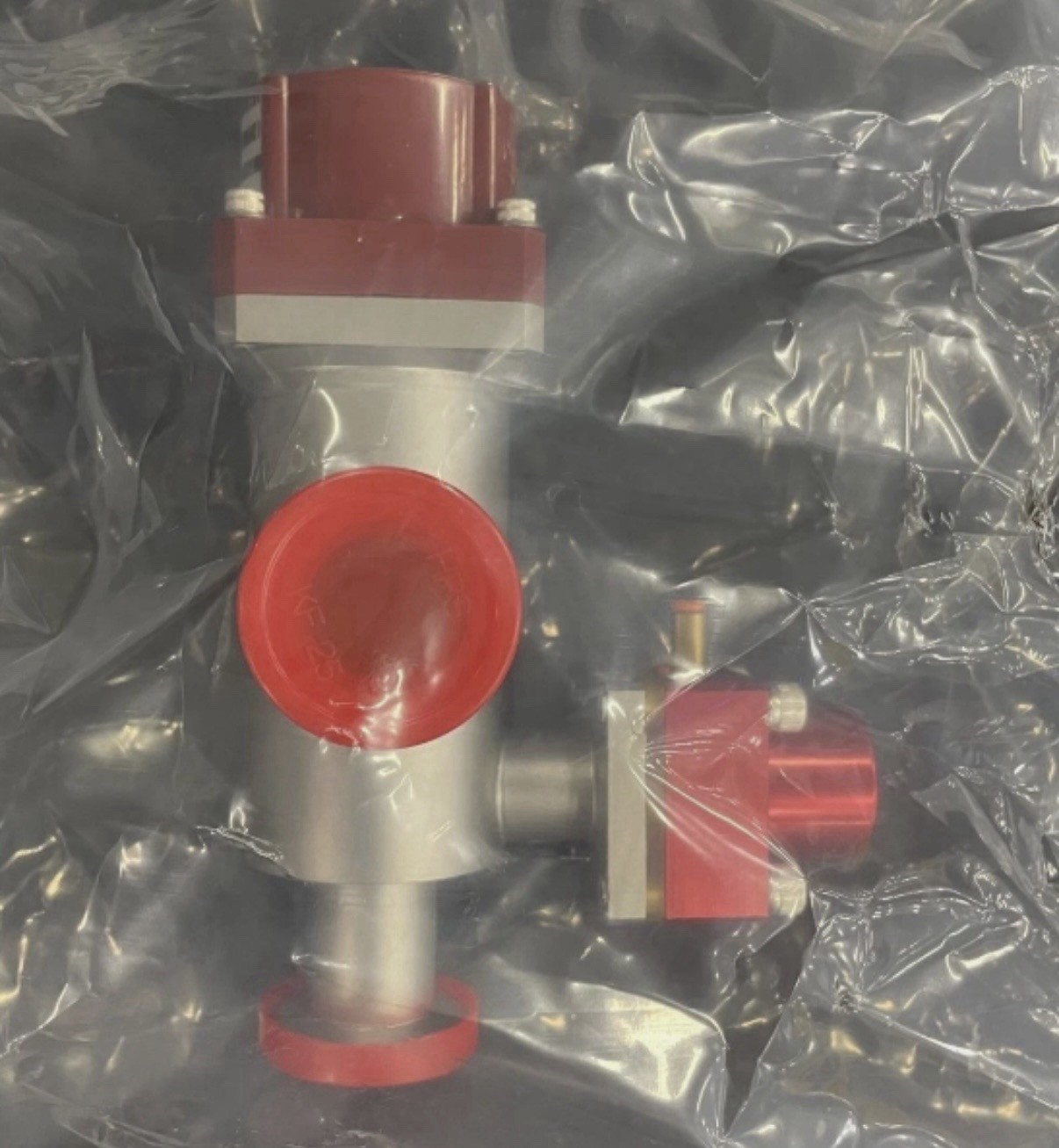 MKS 100016885, AMAT 3870-06567, Pneumatic Angle Valve KF-25, VLV, LPJ2, 25AK