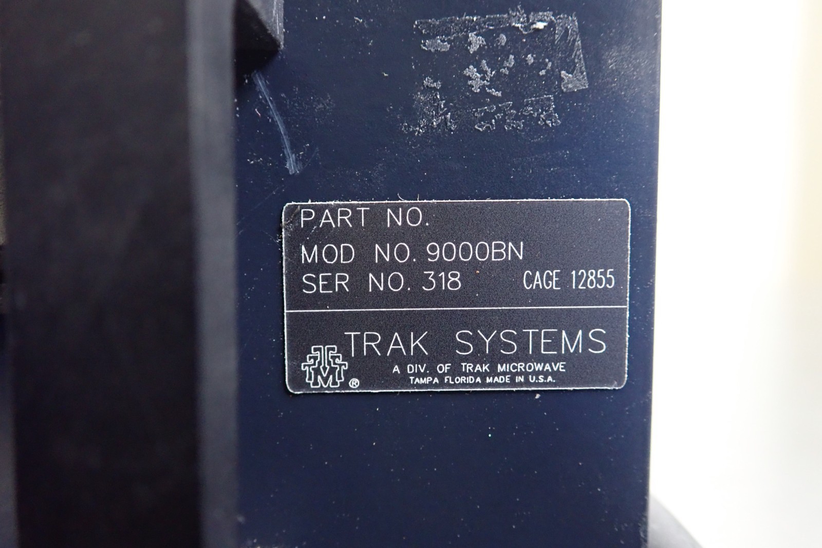 Trak Systems 9000B 9000BN Timing Mainframe Chassis