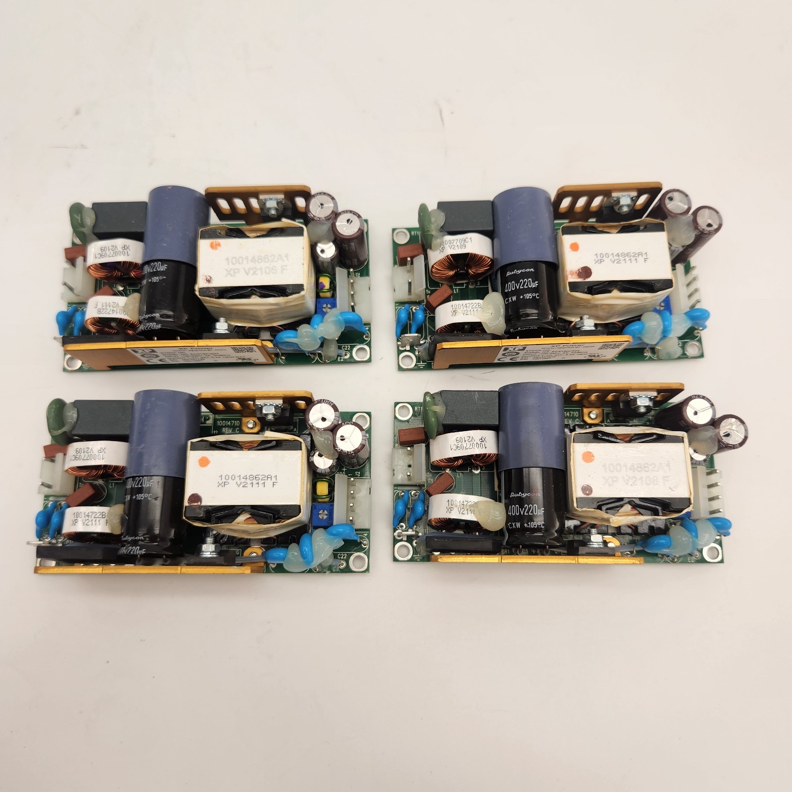 (Lot of 4) XP Power ECS130US24 24V 5.4A AC DC Power Supply | Untested