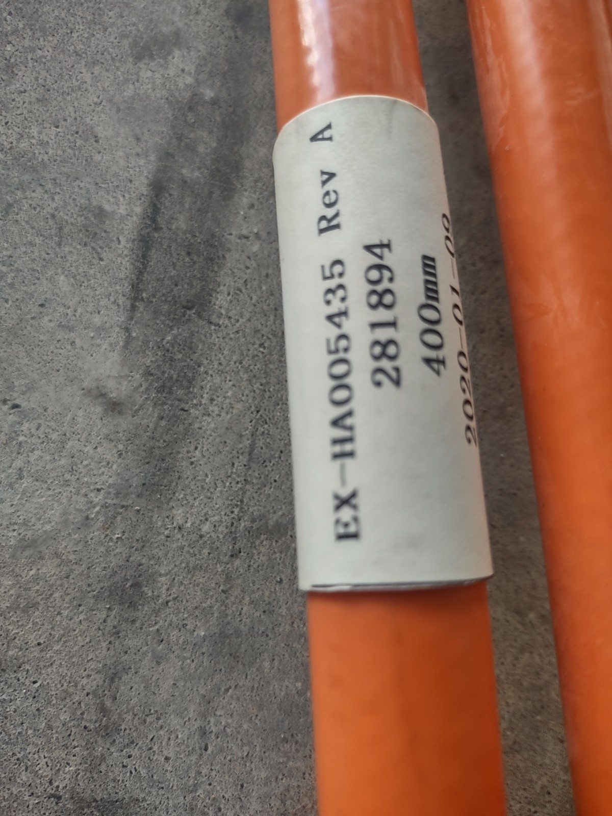 High Voltage 400mm Cable With Amphenol PowerLok TPI EX-HA005435 Rev A