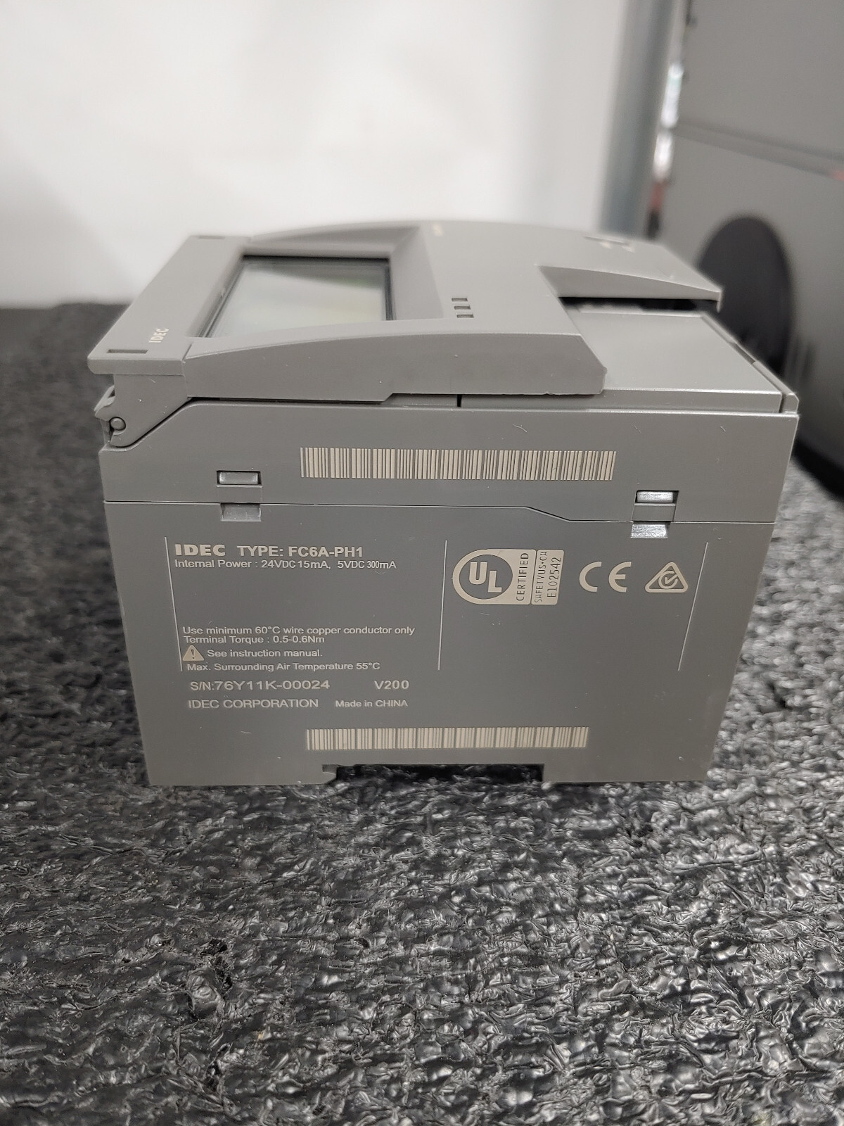 IDEC FC6A-PH1 FC6A MicroSmart PLC HMI Expansion Module