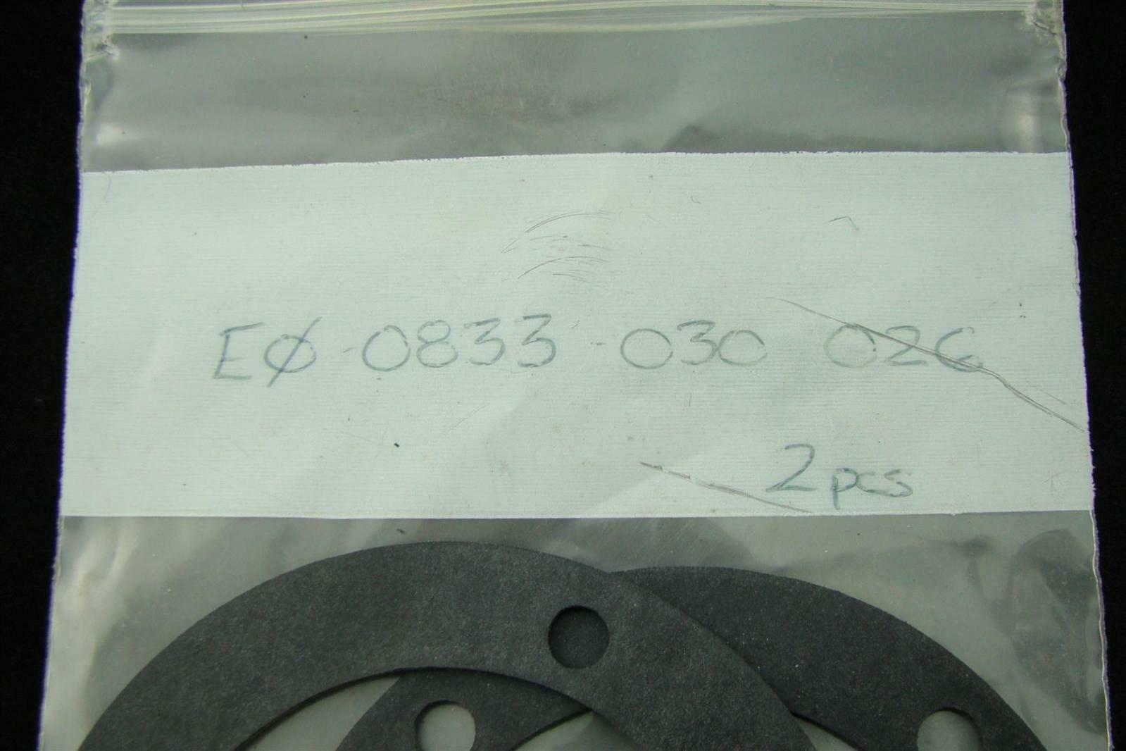 (2) Gasket 100.0 dia X [.062] thick E00833030026