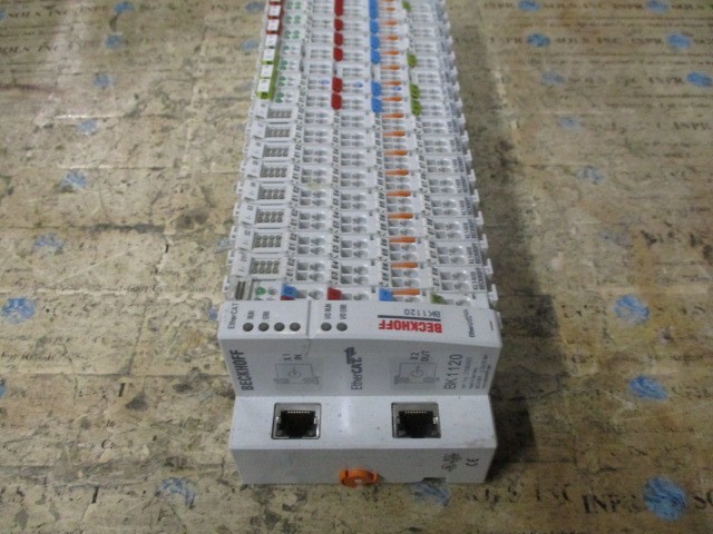 Beckhoff BK1120 EtherCAT PLC System w/ 8x KL1408, 3x KL1002, 3x KL2134 +*Tested*