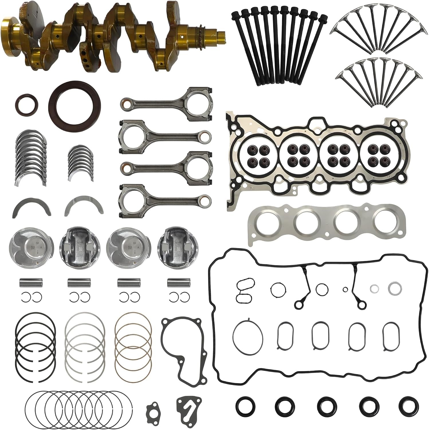 Hyundai Elantra 2.0L G4NC Overhaul Kit 2012 2020