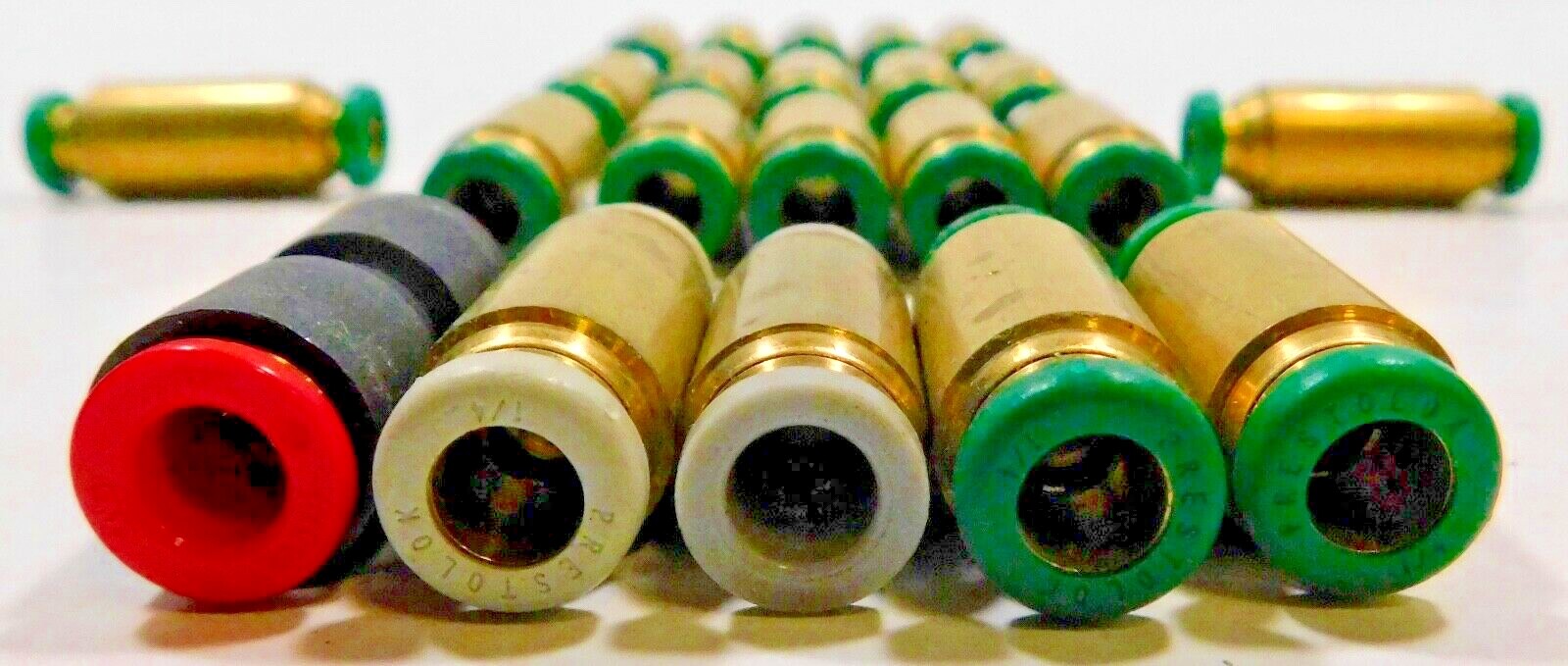 1 Lot of 22 Parker Fluid Power Division Tubings X62PL-4