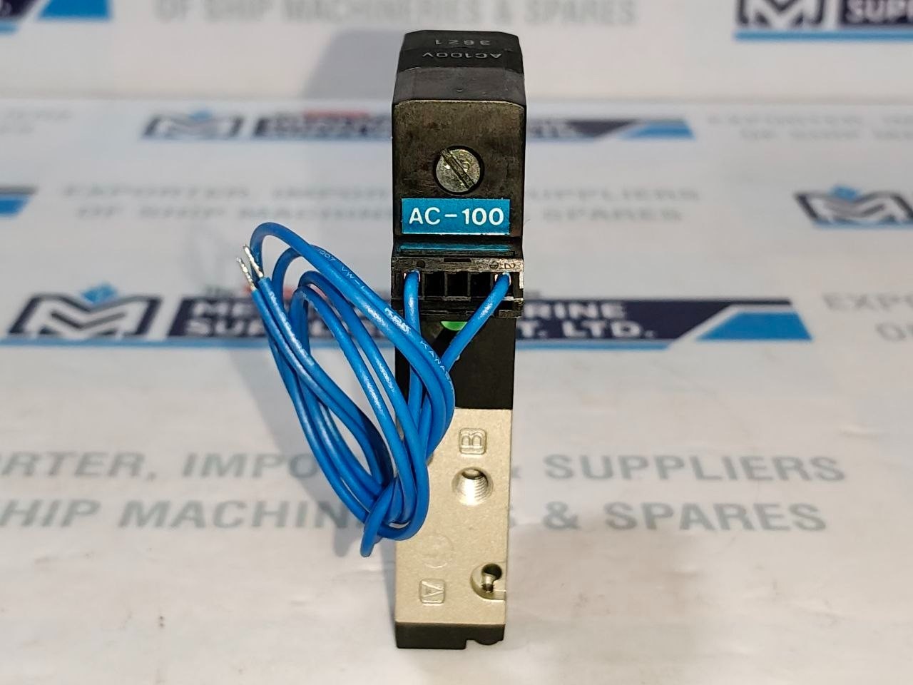 CKD 3KA110-D2 AC100V Pneumatic Solenoid Valve with Coil AC100V Press0.15-0.7MPa