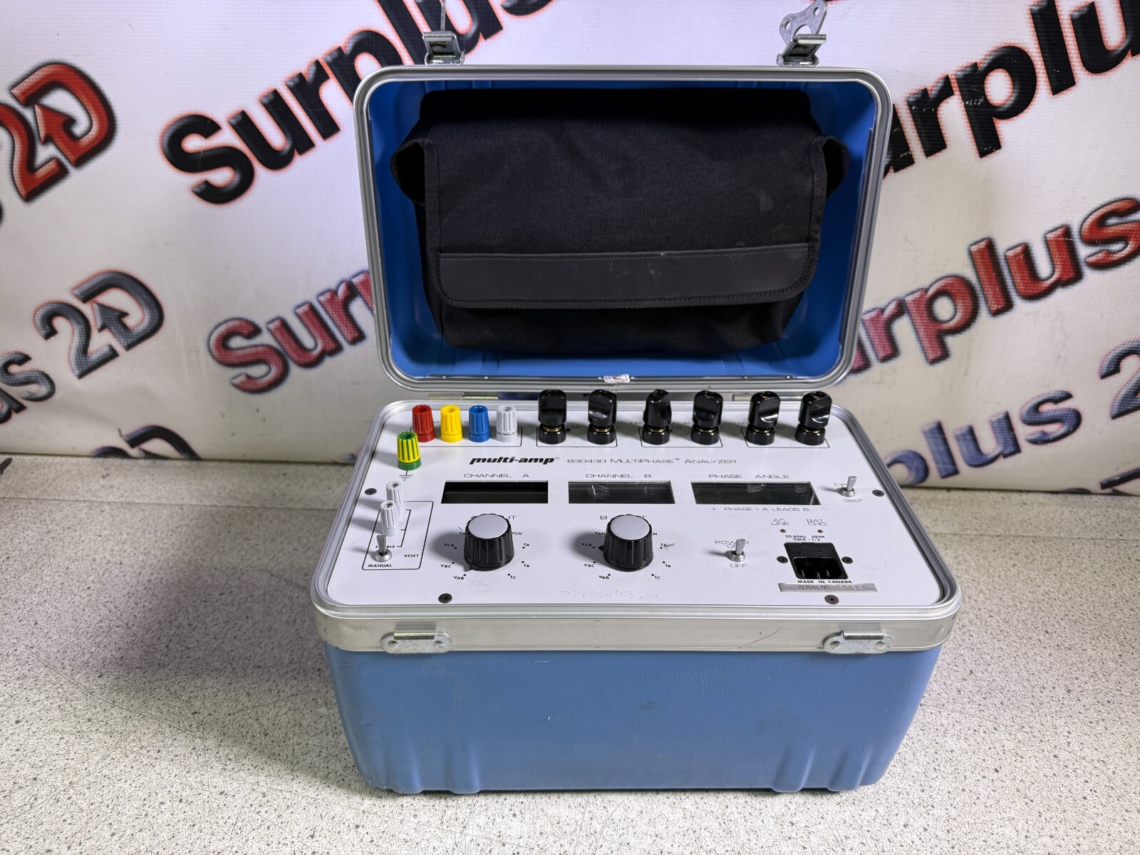 Multi-Amp 830430 Multiphase Analyzer