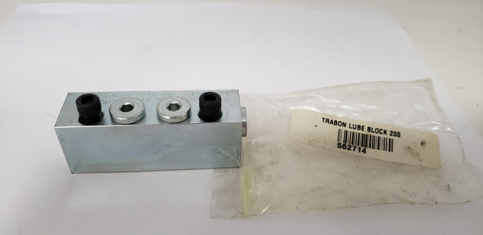 GRACO TRABON 562714 LUBRICATION BLOCK, 20S, NIB