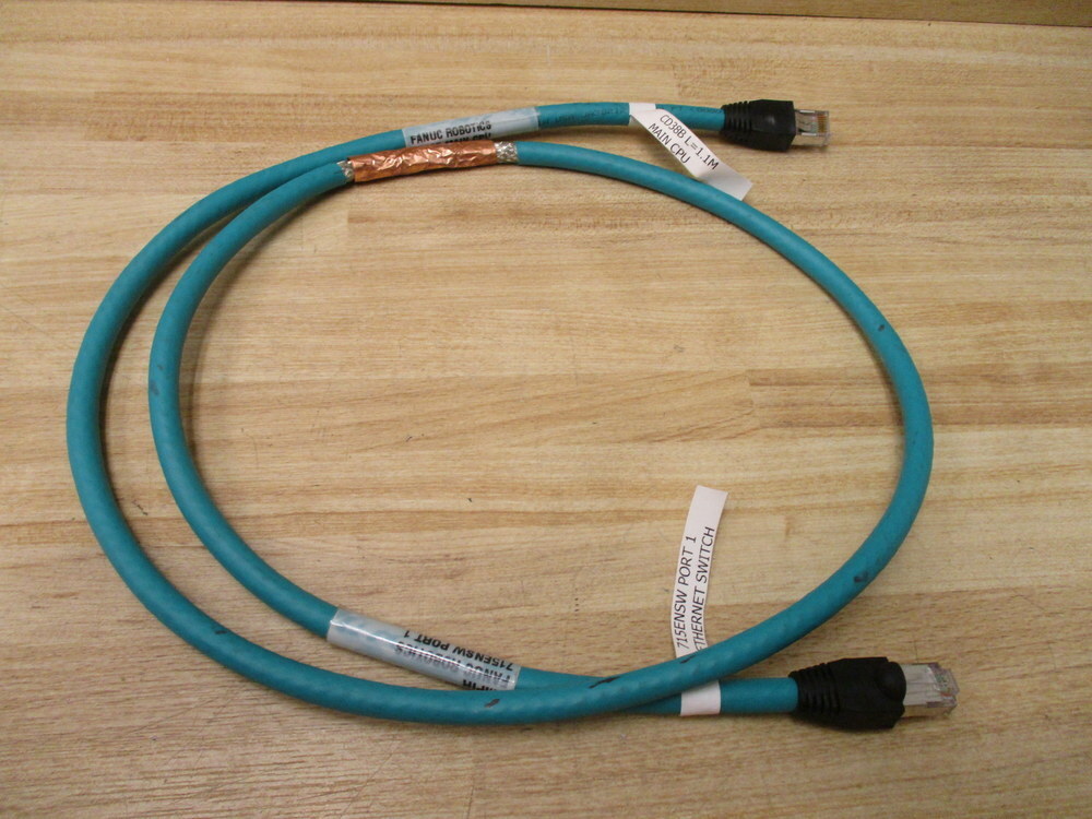 Fanuc EWS-9675-M1.1 Ethernet Cable EWS9675M11 Industrial Cat 5