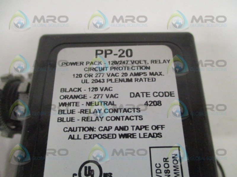SENSOR SWITCH PP-20 POWER PACK 120/277V NSMP