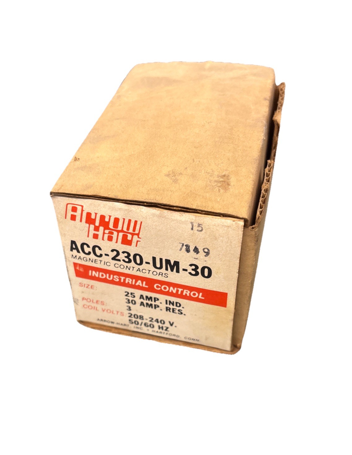 ACC230UM30 Cooper Arrow Hart Industrial Control Magnetic Contactor New In Box