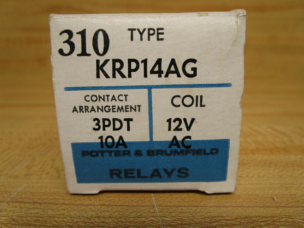 Potter & Brumfield KRP-14AG-12V Relay KRP14AG12